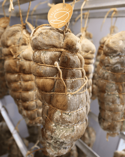 Pancetta arrotolata di suino