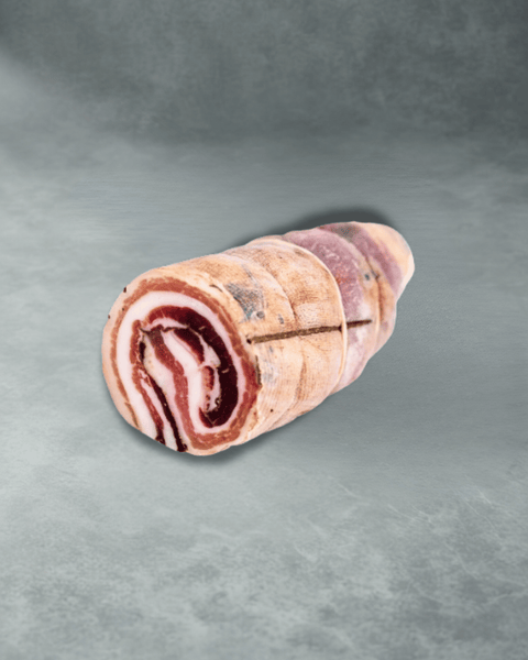 Pancetta arrotolata di suino