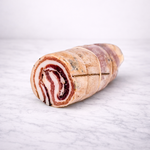 Pancetta arrotolata di suino